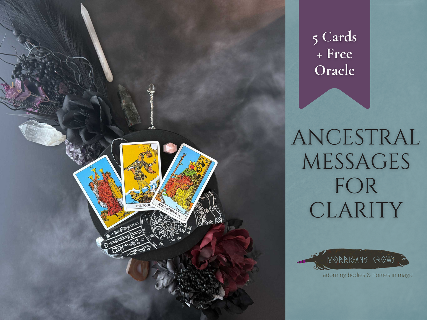 5-Card Samhain & Halloween Tarot Reading: Ancestor Messages for Clarity